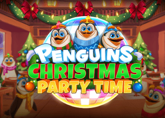 Penguins Christmas Party Time